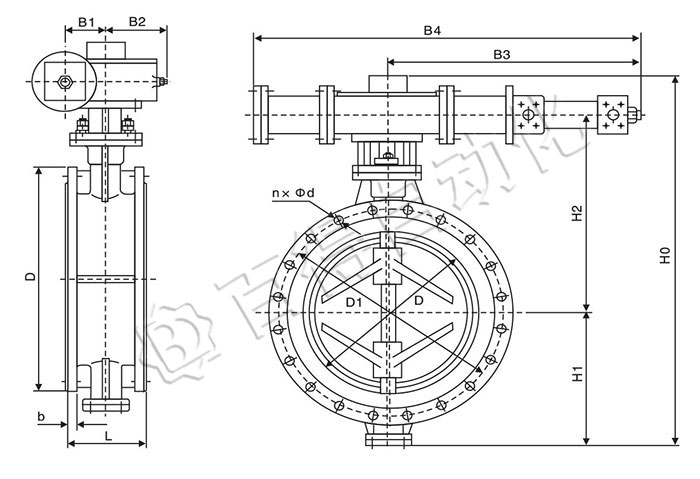 0.3秒快關閥外形尺寸圖